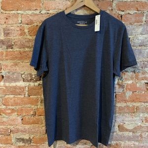 NWT J Crew Slim Broken in Crewneck Navy T Shirt